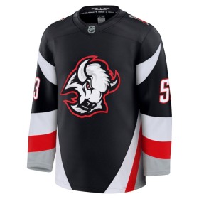 Buffalo Sabres Fanatics Premium Jeff Skinner 2024-25 Alternate Schwarz Trikot - Herren